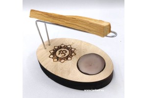 Quemador madera palo santo Om